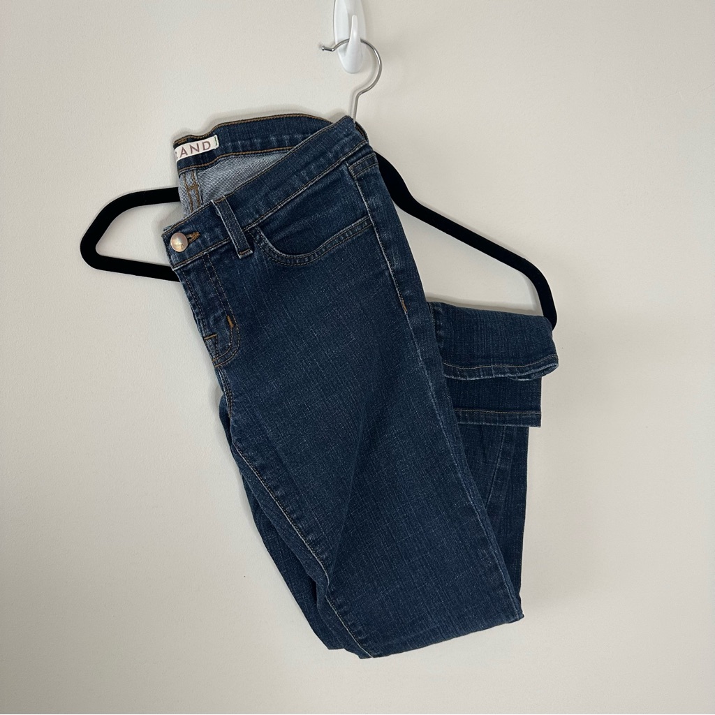 J Brand 912 Cypress Pencil Leg Dark Wash Skinny Jeans Size 26